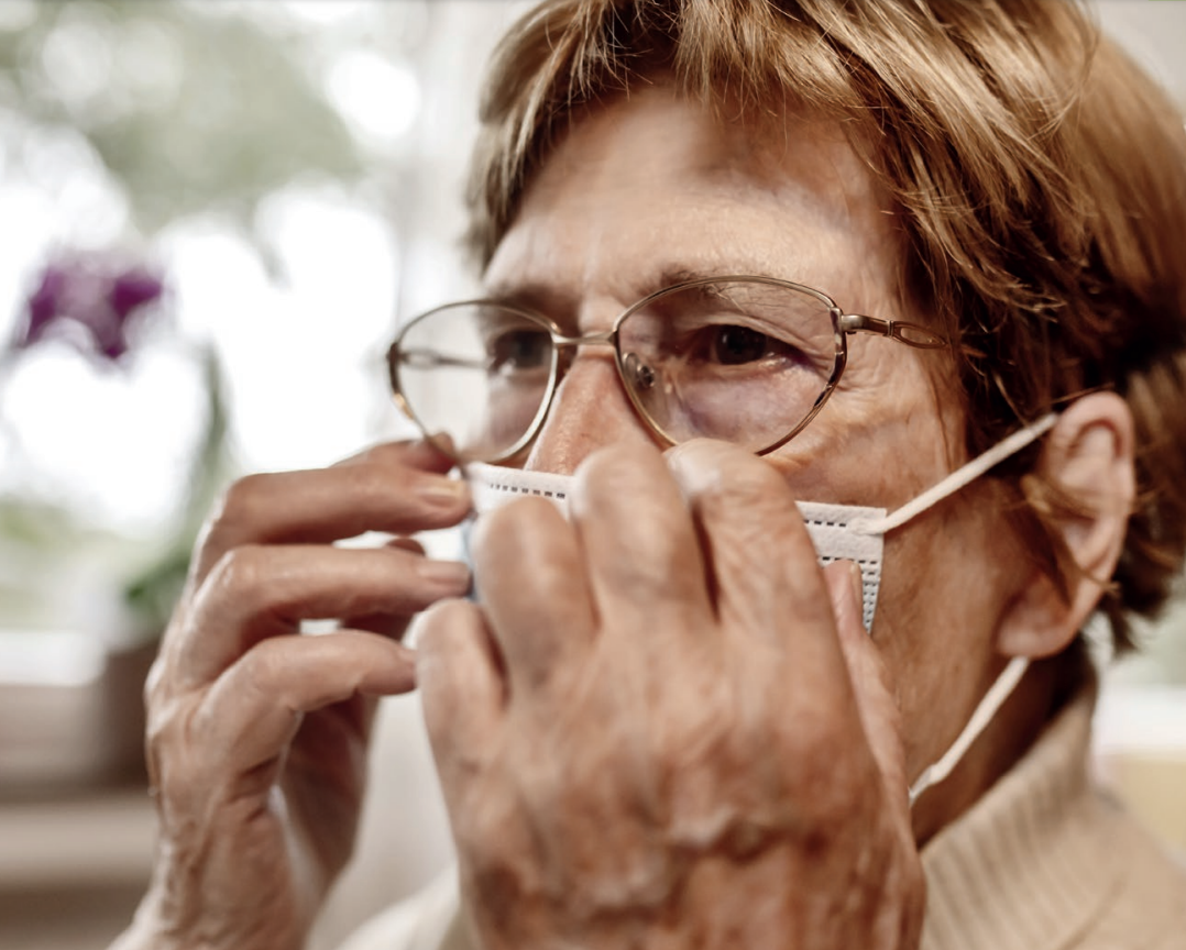 COVID-19-krisen set med patientsikkerhedsbriller
